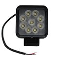 Race Sport 4.25-inch 64-Watt Square IQ Series Auxiliary LED Flood Beam RS4IQ64WS